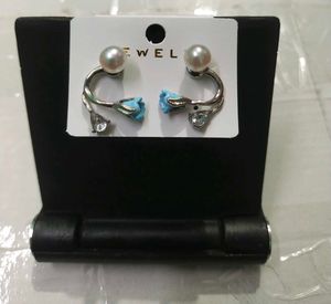 Pearl & Flower Earrings