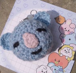 Koya~Crochet~Keychain