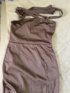 Bodycon Dress Strap Sleeve