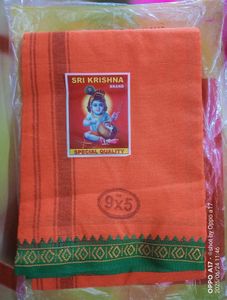 Sri Krishna Brand New Soft Cotton Dhoti Jode