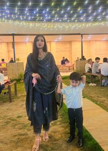 Elegant Kurta Set ⚫Black