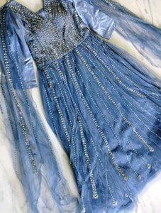 🔥Wedding Gown Engagement Party Wear designer 🔥💙