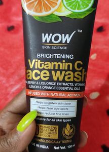 Wow Skin Science Brightening Vitamin C Face Wash