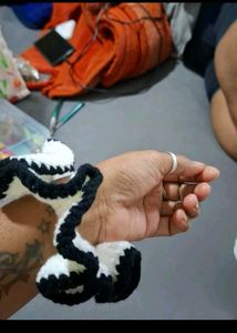 Crochet Flower Keychains