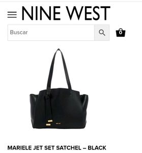 Nine West Marielle Jet set Satchel Bag