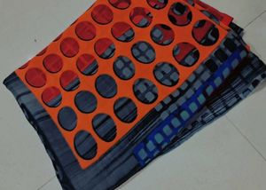 Elegant Multicolor Saree