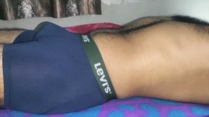 Blue Boxer Briefs
