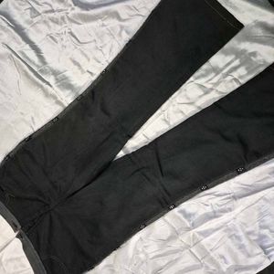 Dark Wash Flare Jeans|warm winter lower |straight