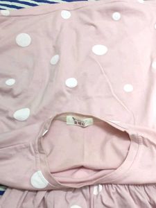 NIGHTSUIT CO-ORD SET OF TOP AND SHORTS