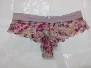 Victoria&#39;s Secret Floral Lace Briefs