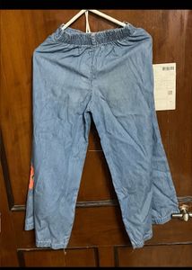 Crop Top And High Pant Set For Girl