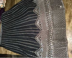 Black Lehenga Choli Set
