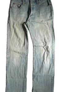 Light Green Wash Denim Jeans