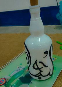 Glass Meterial Flower Vase And Show Pic