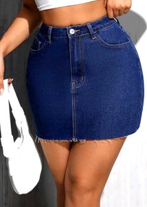 Denim Mini Skirt