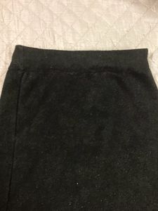 solid asymmetrical skirt
