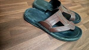 Relaxo Leather Sandals