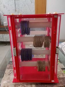 Acrylic Bangles , Earring Stand 2 In One