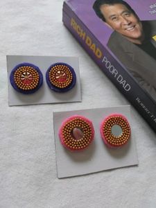 @99/- Pink Purple Studs 💥