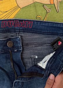 Ducati Dark Blue Denim Jeans