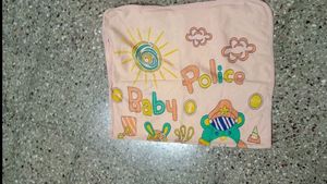 Newborn Babies Swadel Or Wrapping Cloth Peach Colo