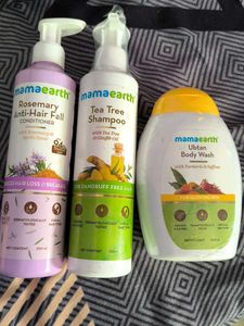 Mamaearth Hair & Body Care Set