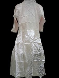 Elegant White Ethnic Dress