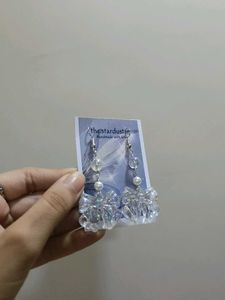 Korean Style Bow Earrings