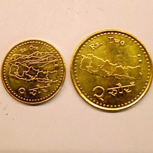 Nepal UNC Currency And Coins Set