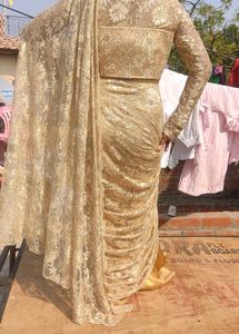 Ready To Wear Saree With Attached Blouse