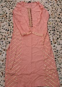 Rayon Kurti With Gota Patti