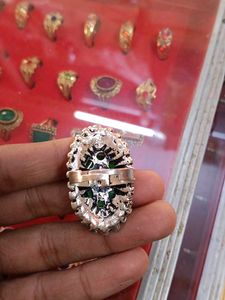 Green Stone Fashion Ring