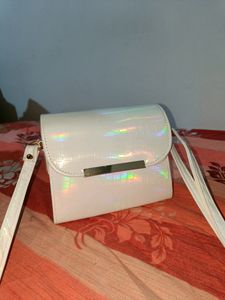 White Sling Bag