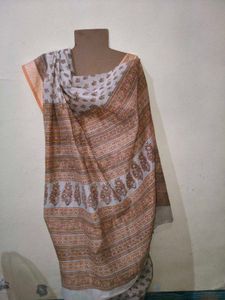 Floral Print Saree