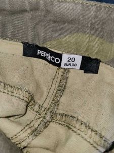 waist 44 inches unisex Camo Cargo Jeans Pants