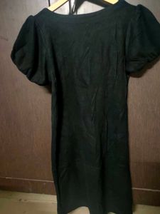Black Woolen Dress