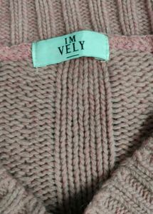 Oversize Mauve Sweater