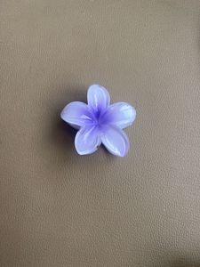 Colorful Flower Hair Claw Clips - Set of 12