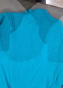 Stylish Blue Cardigan