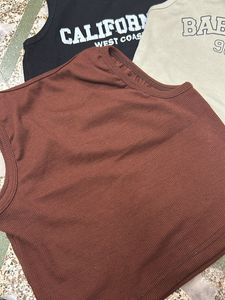 3 Crop Tops Combo