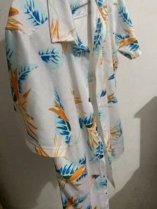 Floral Print Casual Shirt