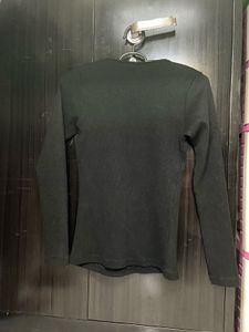 Black Long Sleeve Top