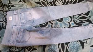 Light Wash Embellished Jeans