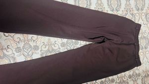 Brown Wide Leg Trousers