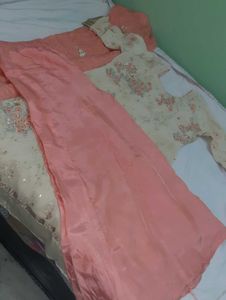 Elegant Embellished Sarara Kameez