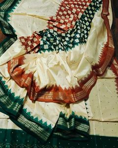 100% Pure Silk Rare Bomkai