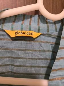 Global Desi Ethinc Overlay Jacket