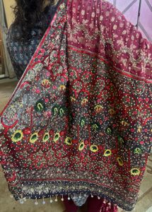 Pure Banarsi Heavy Handwork Saree &amp;padded Blouse