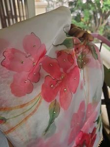 1 Minute  Beautil Organza Saree On Sale