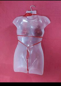 Sexy Red Ribbon Bow bodysuit